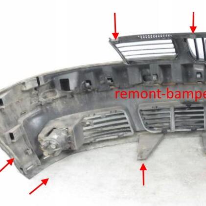 Cómo desmontar parachoques delantero y trasero SEAT Alhambra 2000 2010