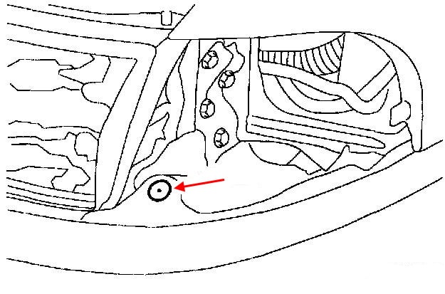 Mercury Villager Front Bumper Mounting Diagram