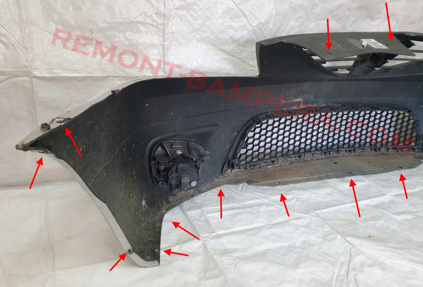 Paraurti anteriore Renault (Dacia) Logan I