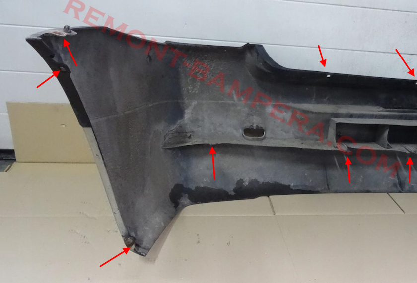 Paraurti posteriore Renault (Dacia) Logan I