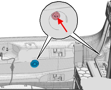 diagrama de montaje del parachoques trasero AUDI Q3