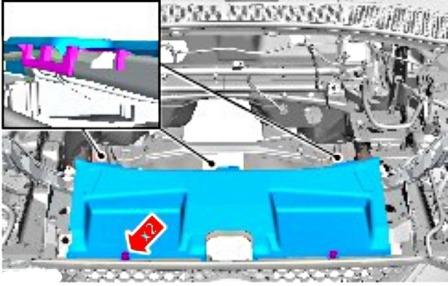 Montageschema für den Overlay-Kühlergrill Ford Galaxy / S-Max (2006-2015) 