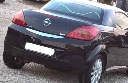 the attachment of the rear bumper Opel TIGRA B (2004 – 2009)