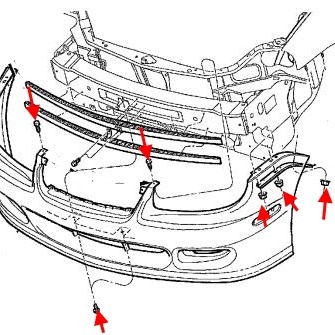 How To Remove Front And Rear Bumper Chrysler Neon