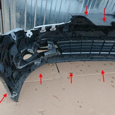 How to remove front and rear bumper Renault Megane 3 (2008 ...