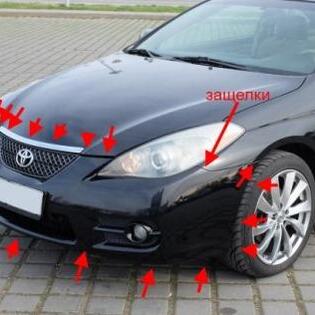 How To Remove Front And Rear Bumper Toyota Solara